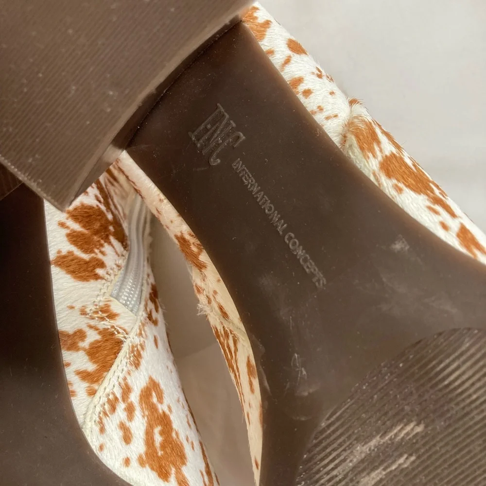 International Concepts - Calf Hide Ankle Boots - US Women’s Size 5 - Picture 6 of 7